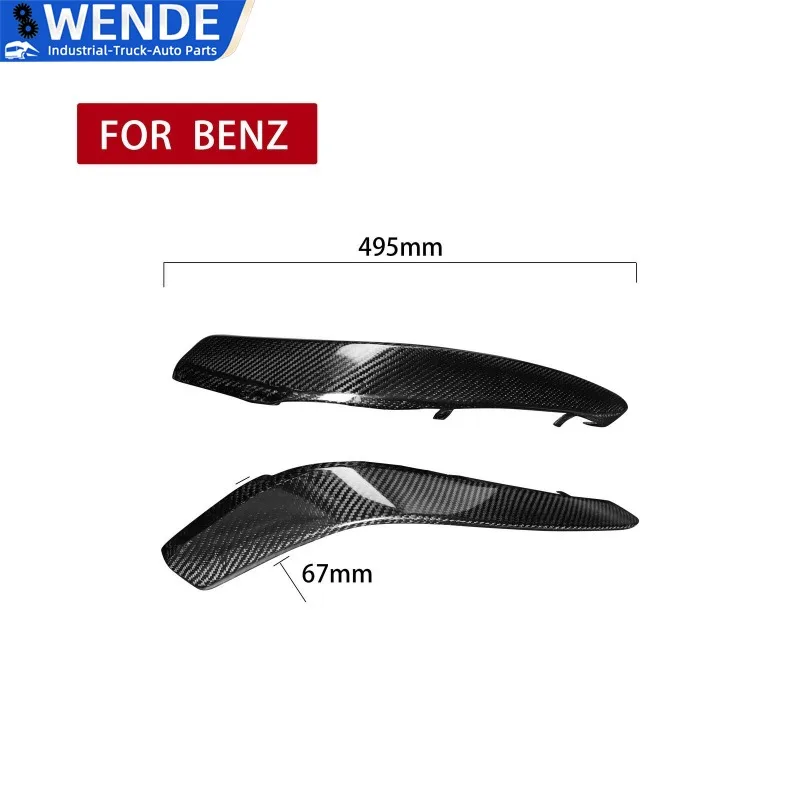Alerón splitter carbono Mercedes C63 AMG W205 2015-2021 - imagen 4
