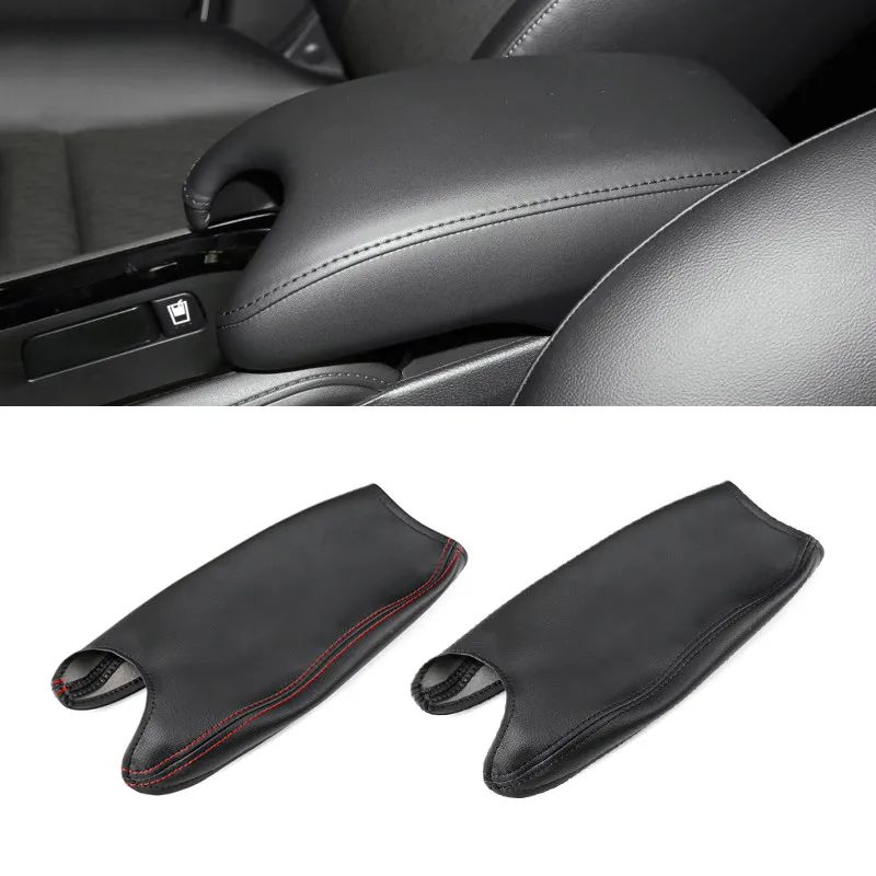 Honda XRV Vezel H-RV tapa reposabrazos microfibra negro/gris - imagen 2