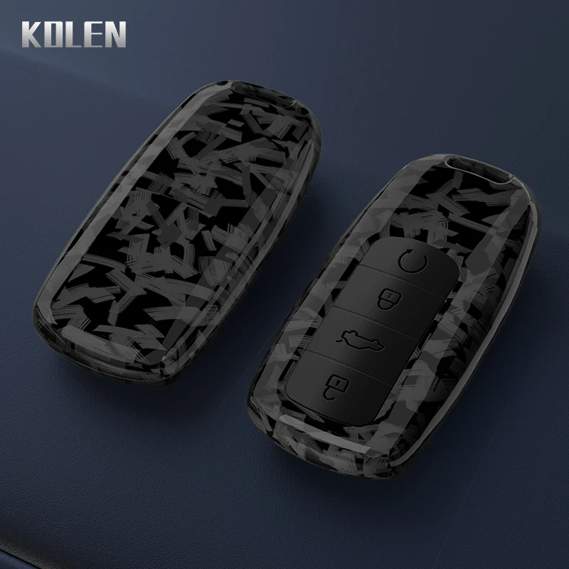 Funda llave coche fibra de carbono ABS – Chery Tiggo 8 Pro - imagen 2