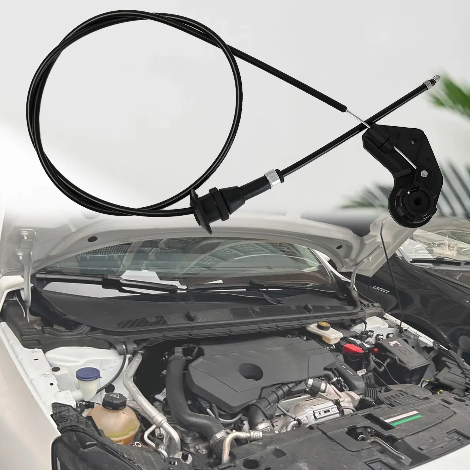 Cable abierto de liberación del capó delantero para BMW 5 Series E39 Touring E39 525i 530i 540i M5 - imagen 4