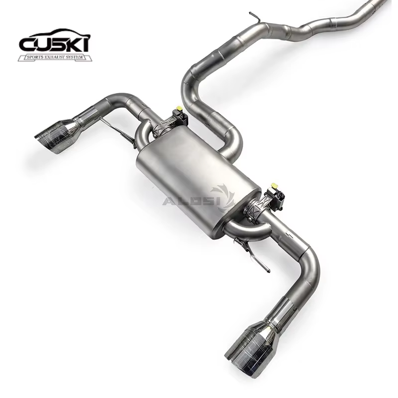Kit escape deportivo Volvo XC60 3.0T 2009-2017 con catalizador y válvula acero inoxidable - imagen 5