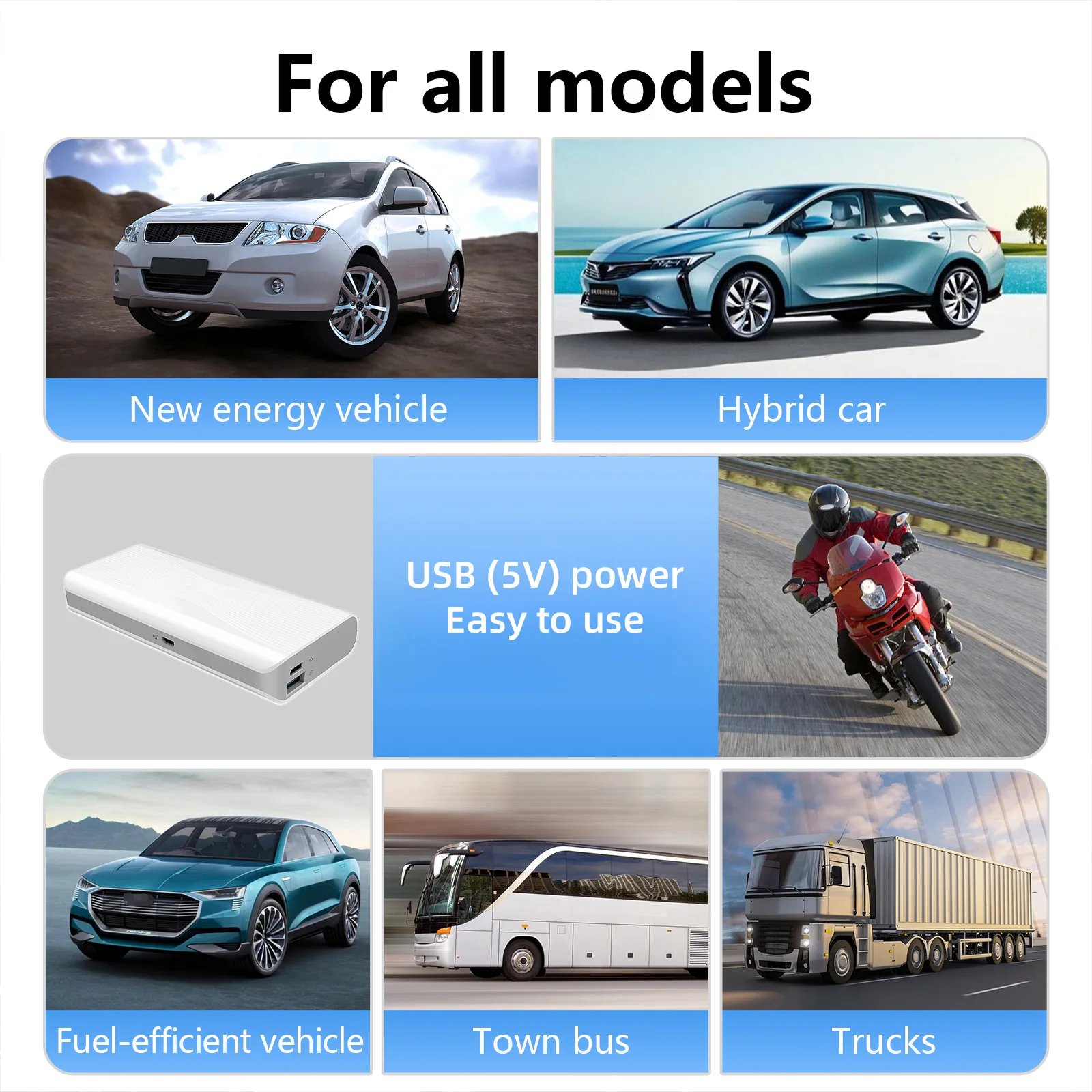 AD X1 Velocímetro HUD GPS universal con pantalla frontal - imagen 2