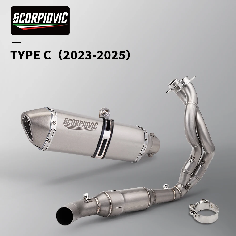 Escape modificado compatible con Kawasaki 650