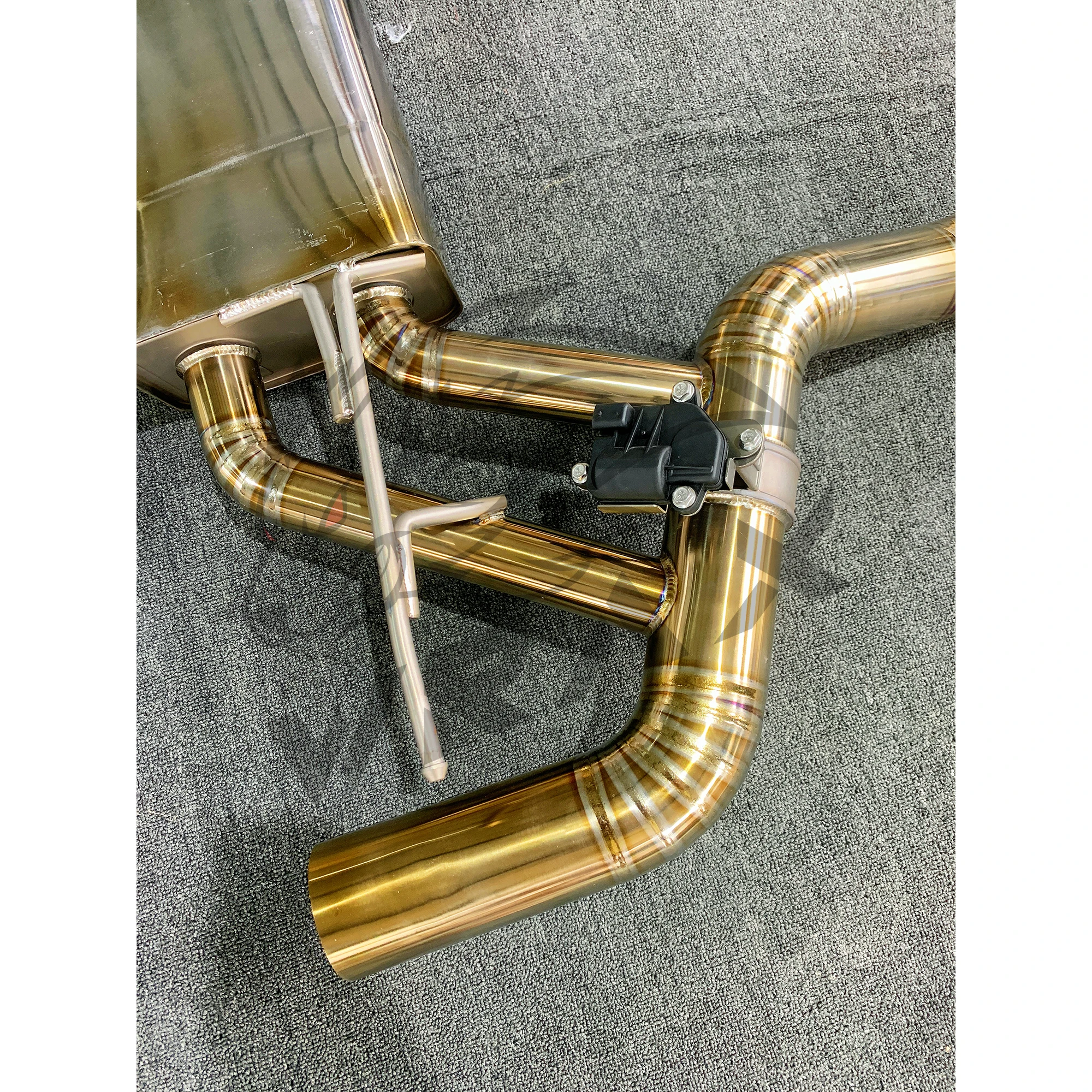Escape de titanio WRAX Catback sonido profundo para Mercedes AMG GT - imagen 5