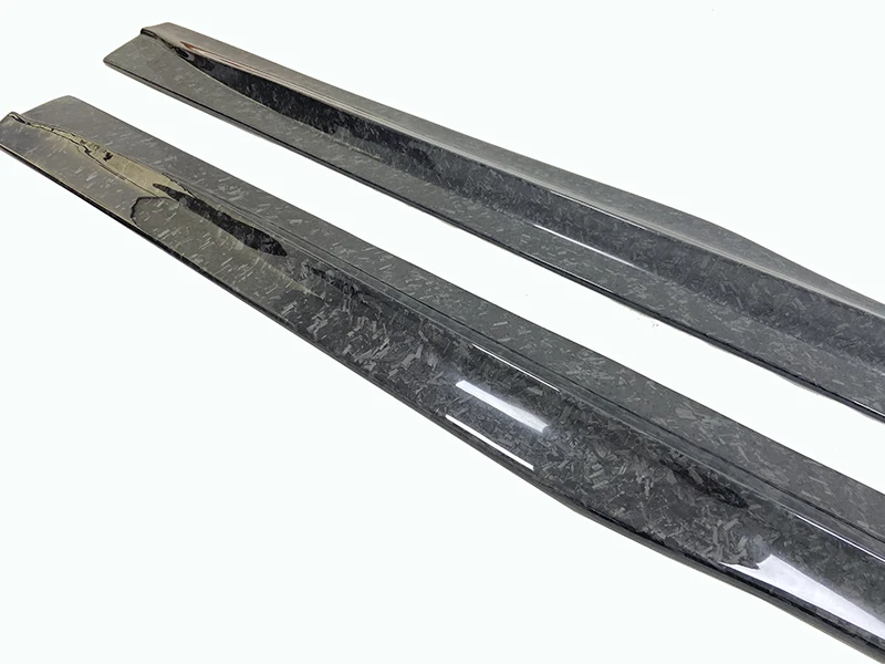 Faldones laterales fibra carbono estilo PSM para BMW M3 F80/M4 F82 - imagen 5