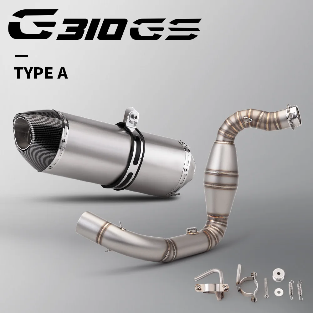 Codo de escape DB Slip-on para motocicleta BMW G310R