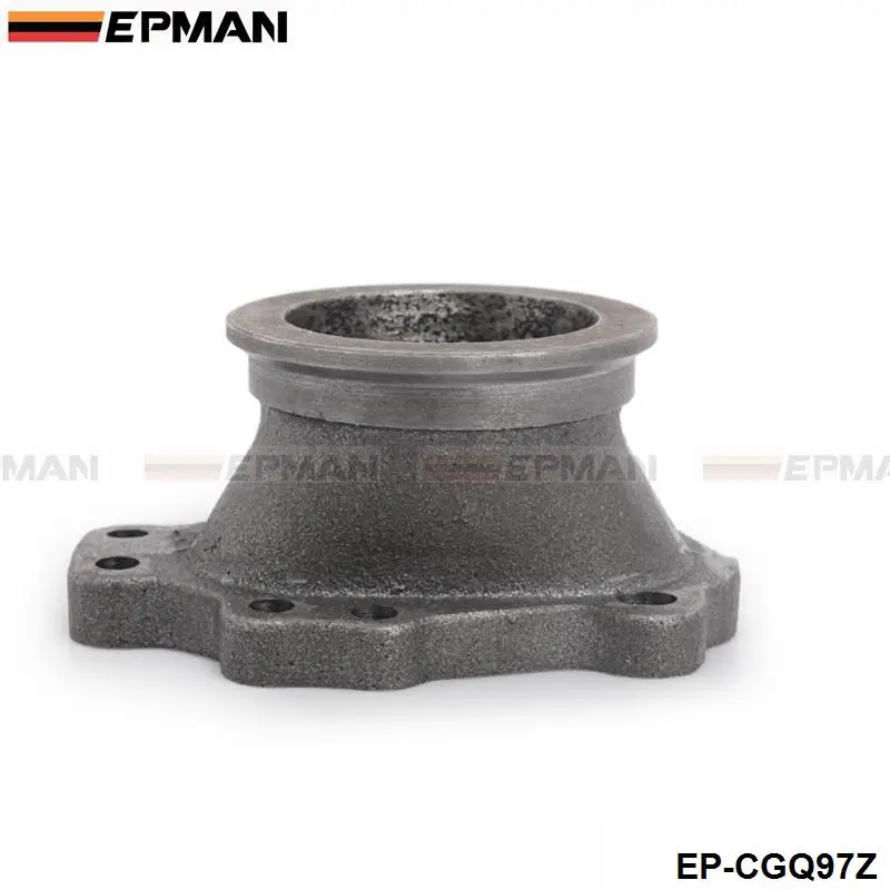 Downpipe turbo EPMAN GT25-T28 2,5"" V - brida fundición - imagen 3