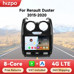 Radio 2 DIN Android con CarPlay para Renault Duster 2015-2020