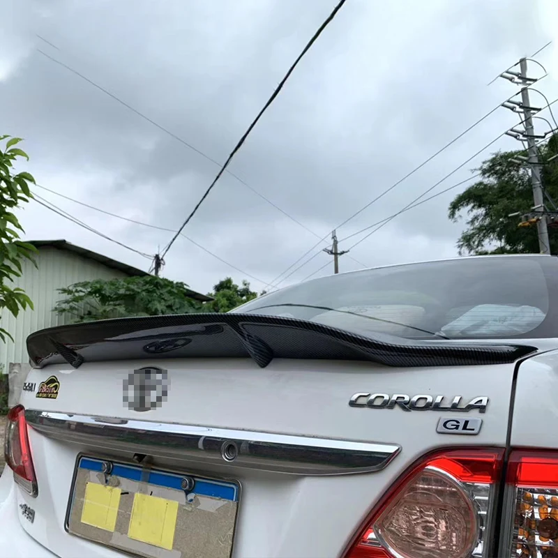 Alerón labio maletero Toyota Corolla Sedán ABS 2008-2013 - imagen 5