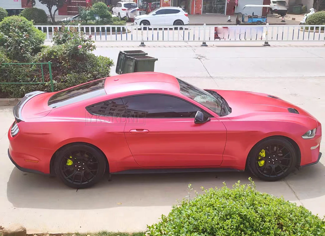 Alerón trasero de fibra de carbono para Ford Mustang 2015-2018 - imagen 4