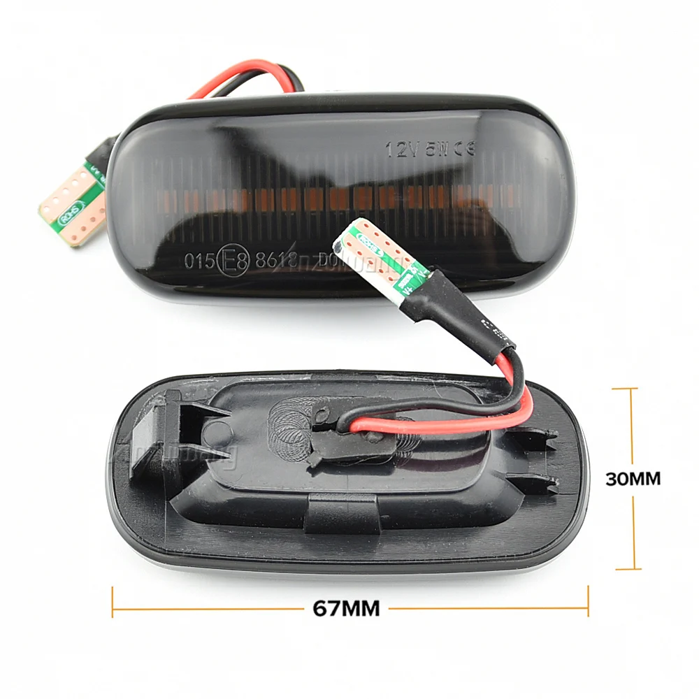 Intermitente lateral LED dinámico 8E0949127 para Audi A3, A4 y A6 - imagen 4