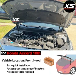 Puntales capó Honda Accord 2018-2023 - Kit amortiguadores gas