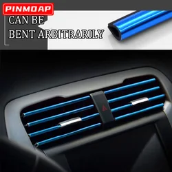 Tiras decorativas flexibles para rejillas de ventilación del coche