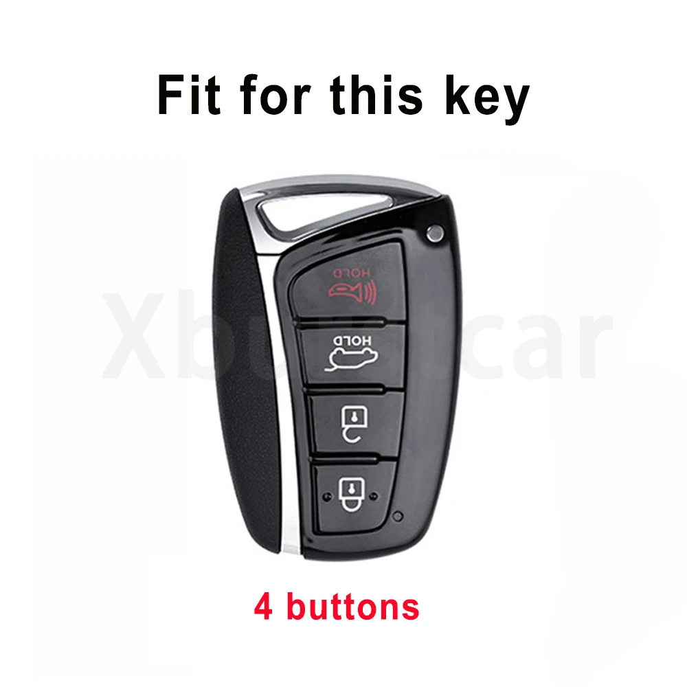 Funda TPU para llave con soporte para Hyundai Santa Fe iX45 - imagen 2