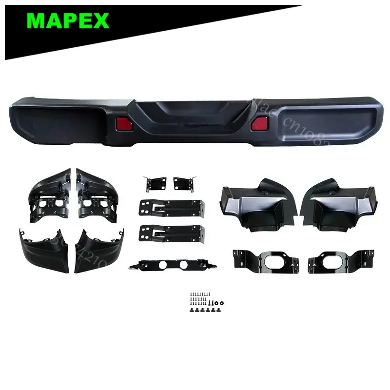 Protector de barras con ganchos de remolque para Jeep Wrangler JL - imagen 4