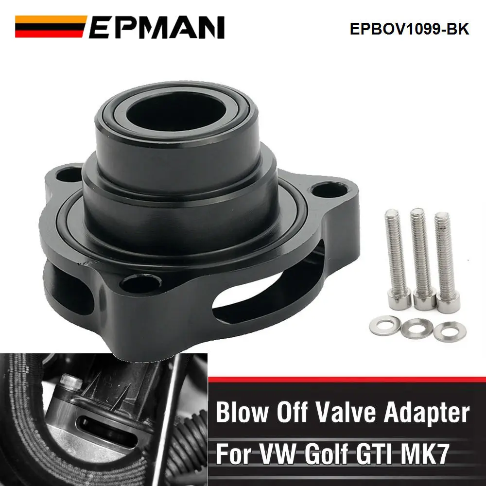 Adaptador BOV EPMAN en acabado negro