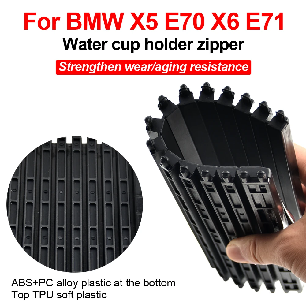 Cubierta persiana corredera portavasos BMW X5 X6 E70/E71 - imagen 3