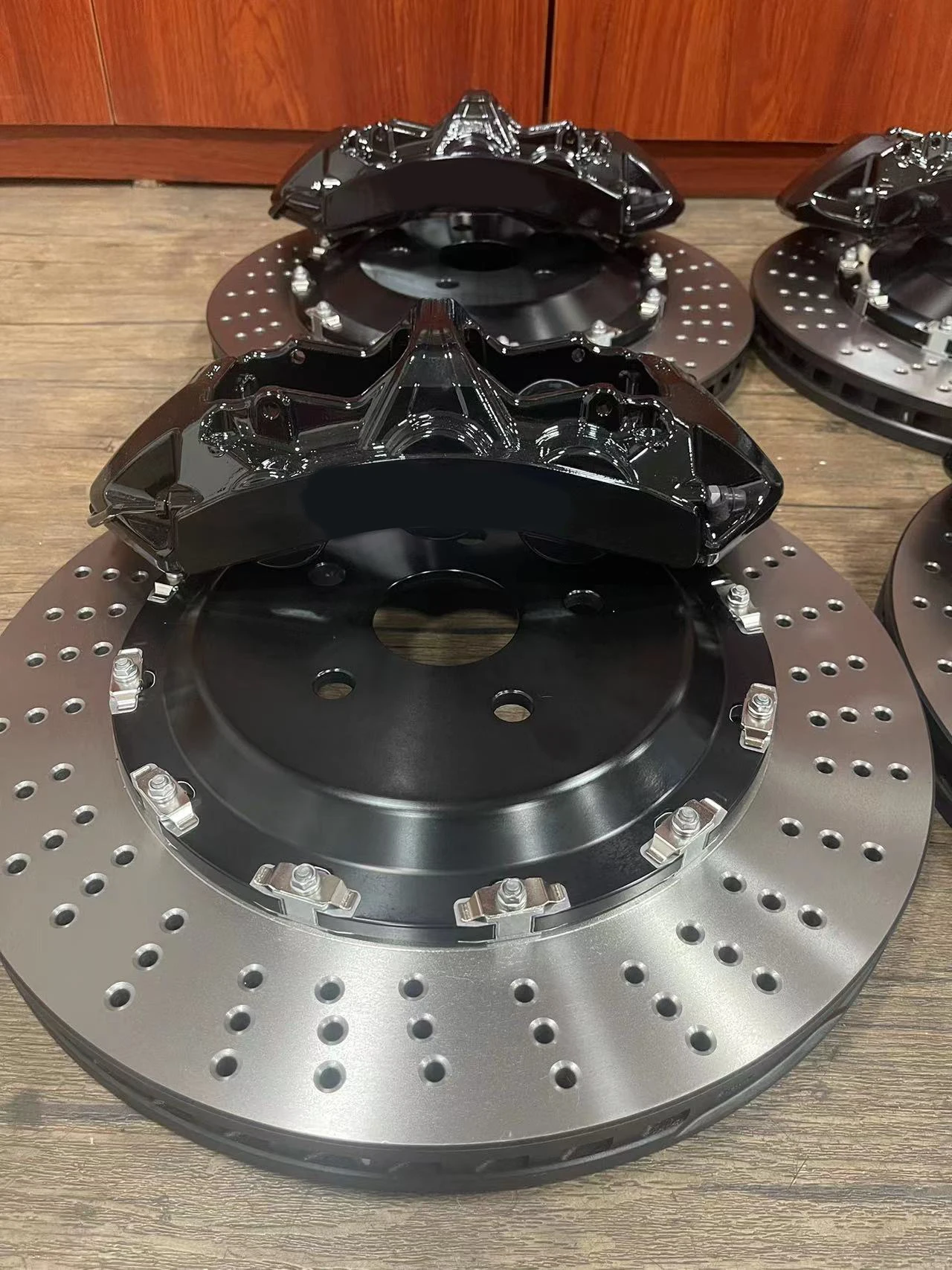 Kit de freno grande 6 pistones para Mercedes G63 GLE GLC - imagen 3
