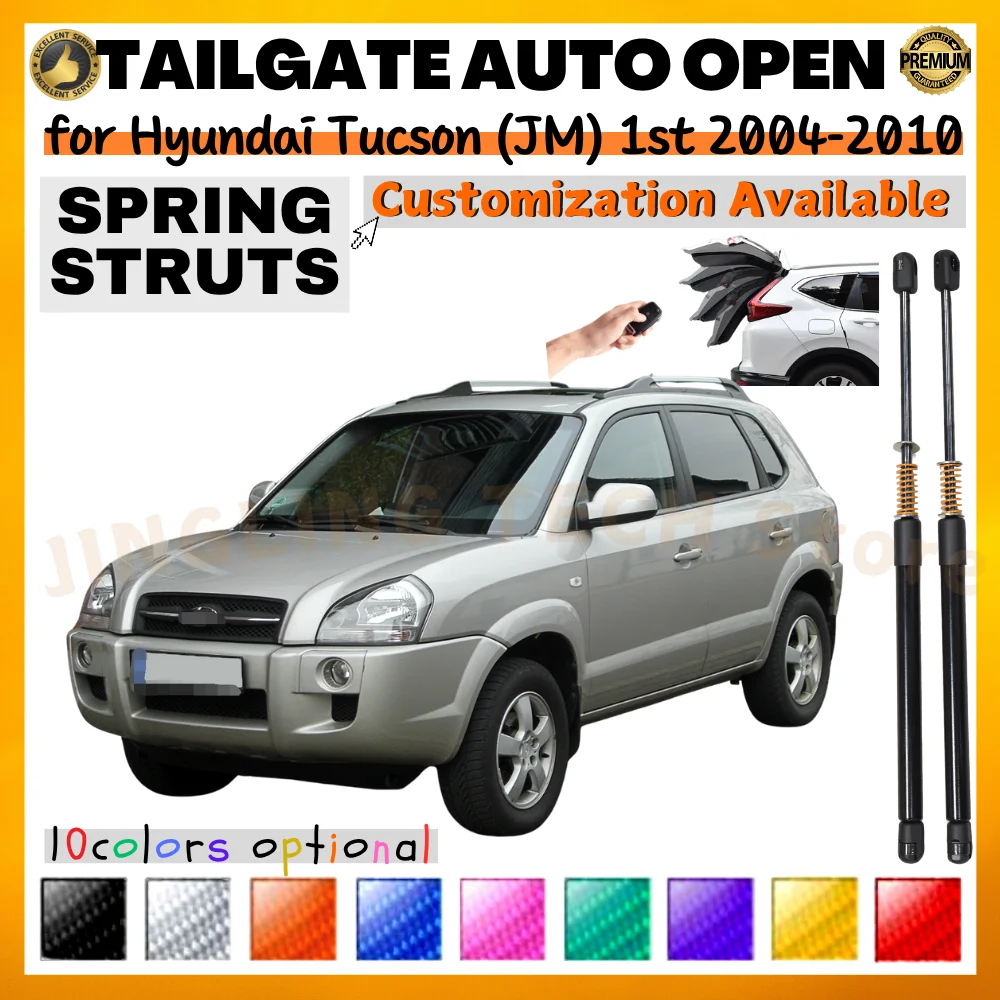 Puntales de maletero para Hyundai Tucson 2004-2010