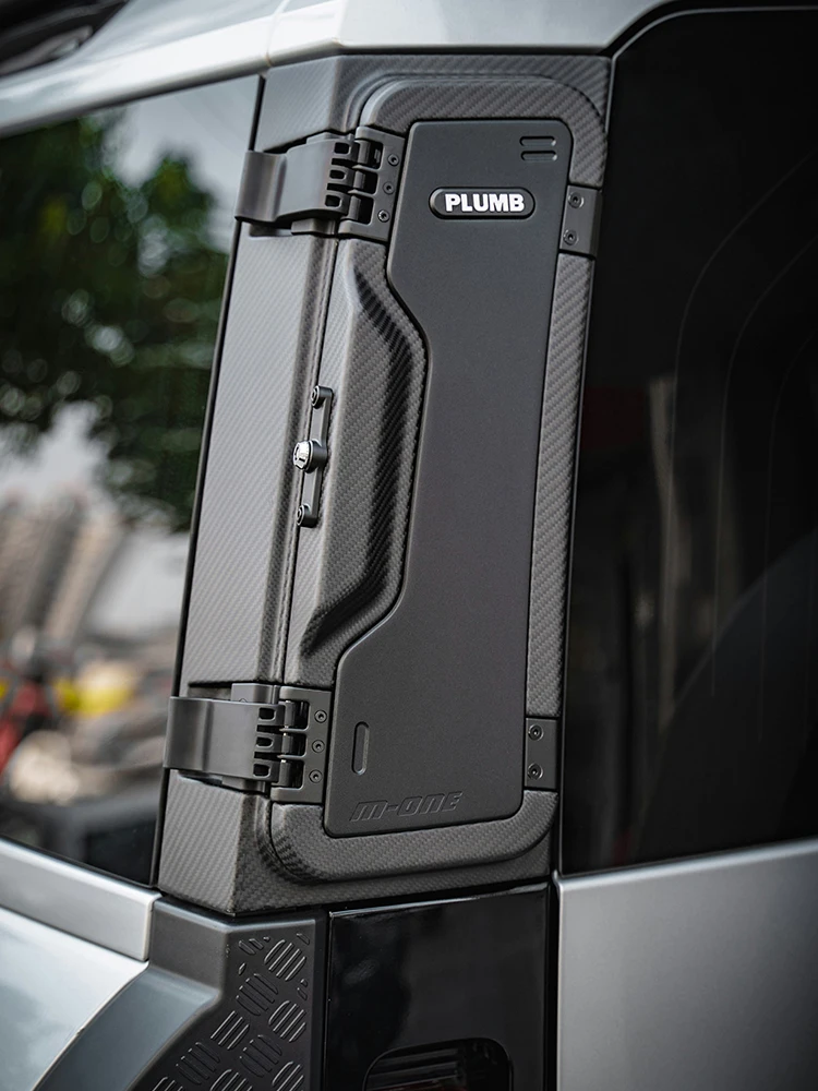 Caja almacenamiento fibra carbono Defender L663 2020+ 90/110 - imagen 2
