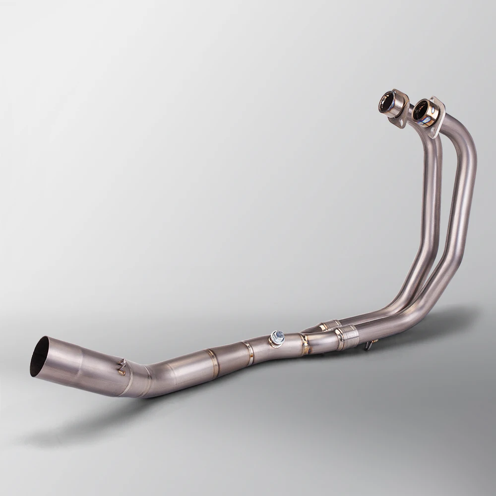 Para YAMAHA R3 R25 MT05 MT03 sistema de Escape completo para motocicleta Escape Slip On tubo frontal tubo de enlace tubo de escape completo 2015-2023 - imagen 4