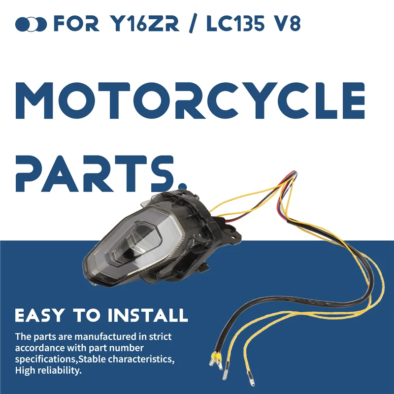 AB56 luz intermitente trasera LED Yamaha LC135/R15 - imagen 5