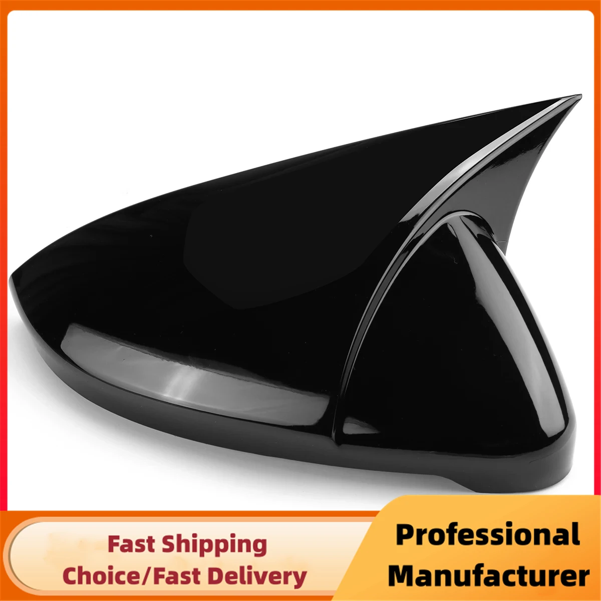 Carcasa de retrovisor negra brillante para VW Golf 7 MK7/MK7.5 GTI/R - imagen 5
