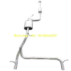 Escape cat-back deportivo de acero inoxidable para Ford Focus Mk4 1.5T
