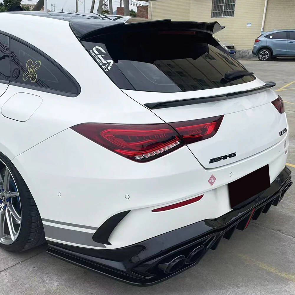 Alerón de maletero negro para Mercedes-Benz CLA (2019-2023) - imagen 4