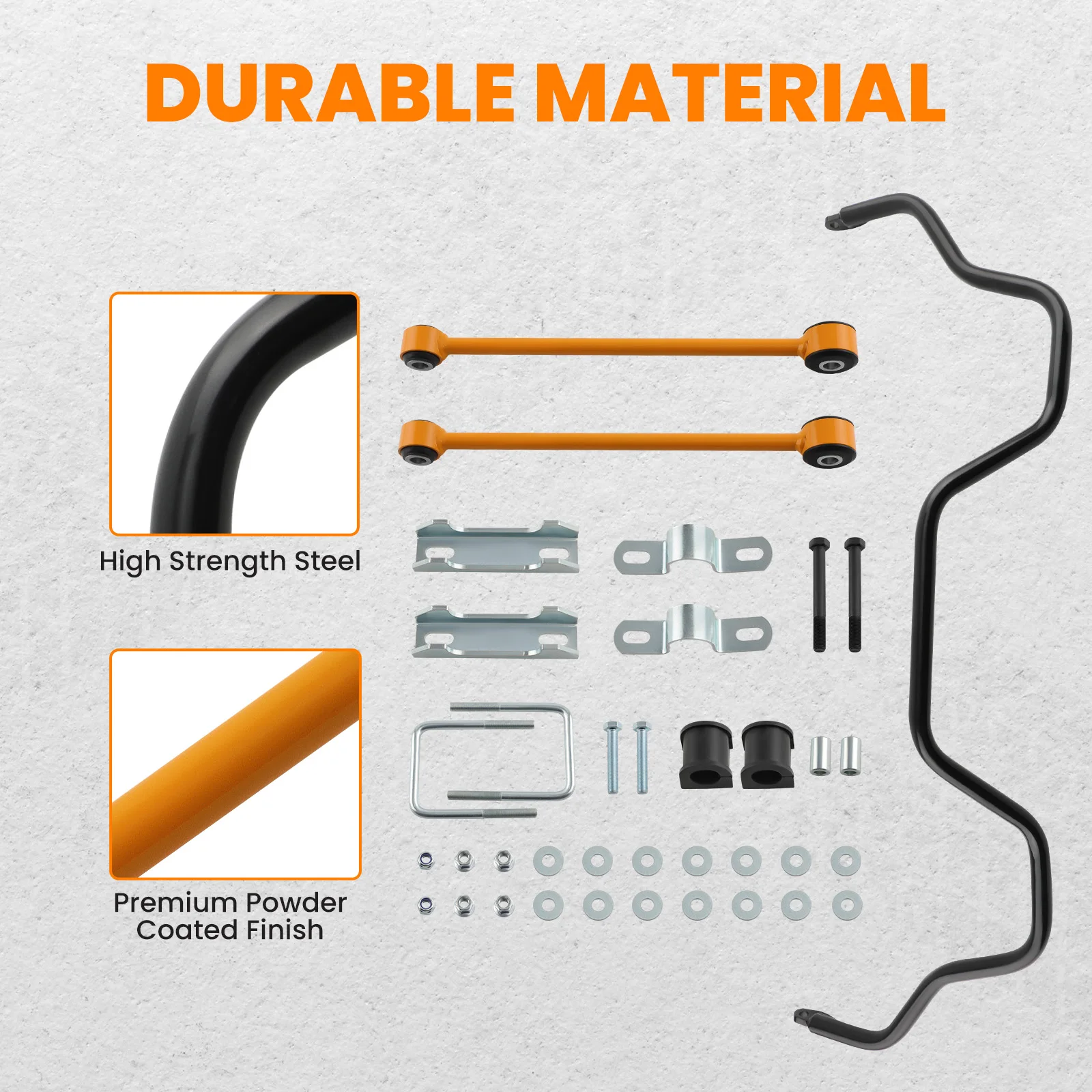 Bieletas estabilizadoras traseras con casquillos Toyota Tundra 2007-2021 - imagen 2