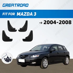 Guardabarros Mazda 3 BK delanteros y traseros anti-salpicaduras