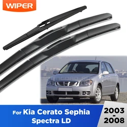Kit escobillas limpiaparabrisas AP01 BRM para Kia Cerato LD 2003-2008