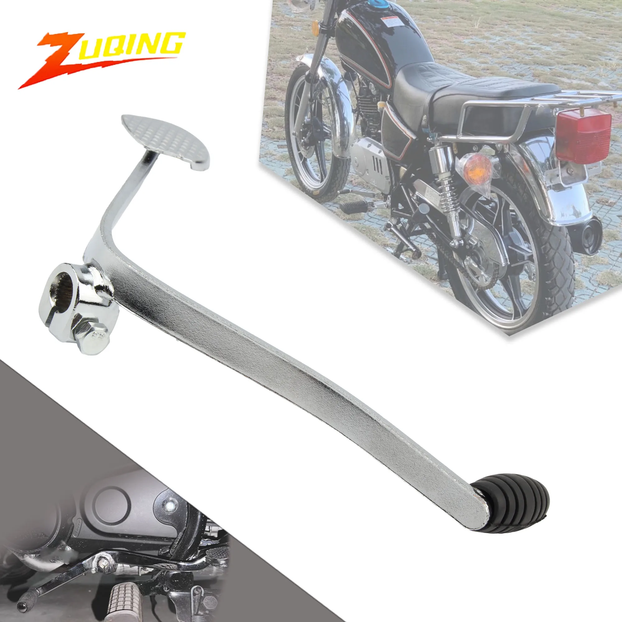 Palanca de cambios bidireccional para Honda CG125 Yamaha YBR125 YB125Z
