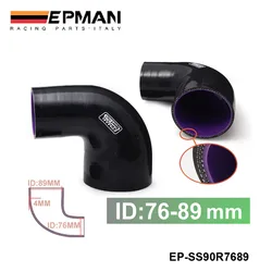 EPMAN Manguera reductora de silicona 90° para VW Golf GTI MK2 8V
