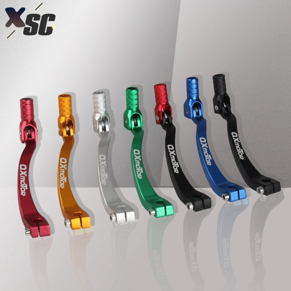 Palanca de cambios plegable de aluminio CNC para moto, ATV y pit bike - imagen 3