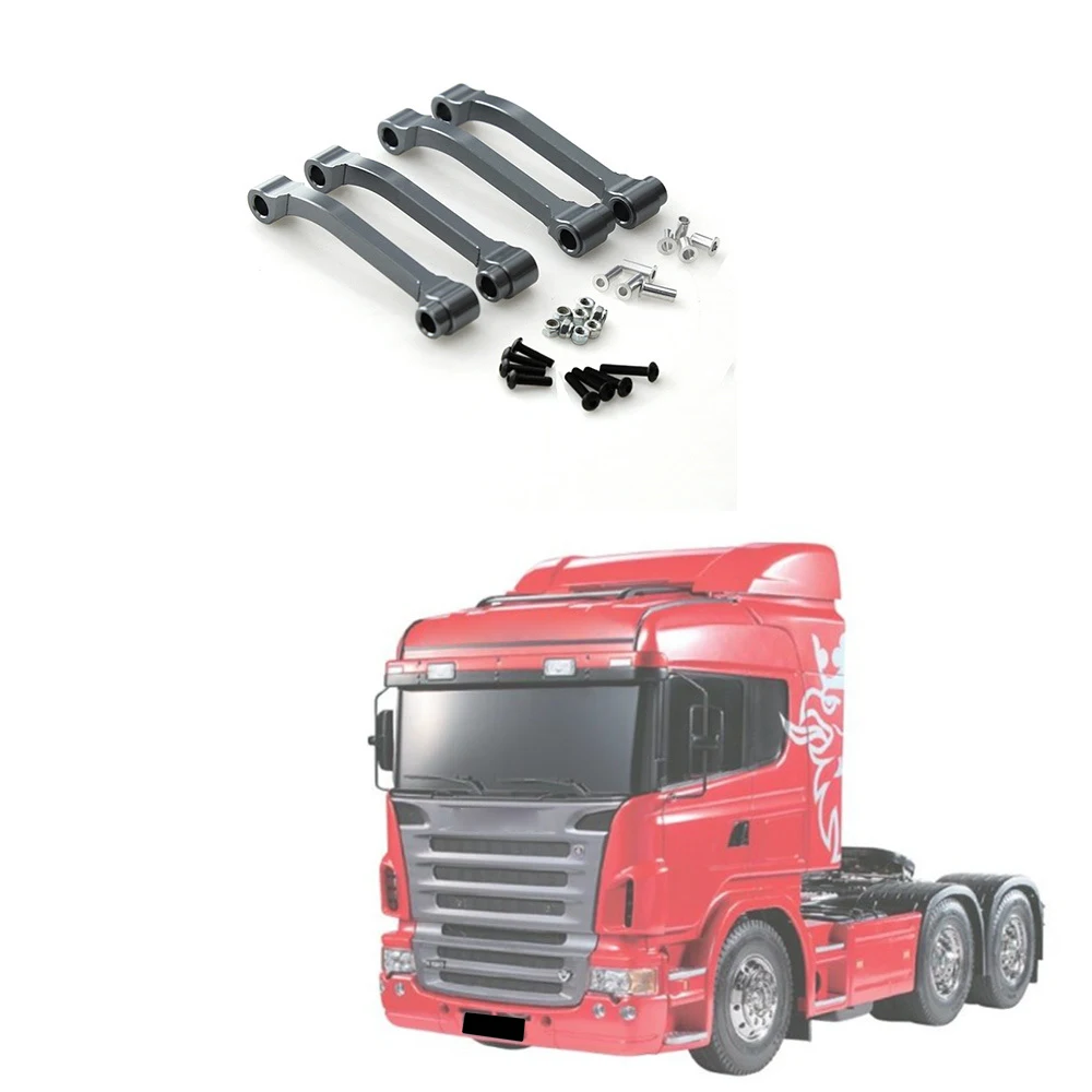 Kit brazos de radio metal ajustables Tamiya 1/14 – Tractor RC - imagen 3