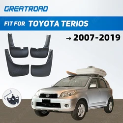 Guardabarros protector contra salpicaduras Toyota Terios