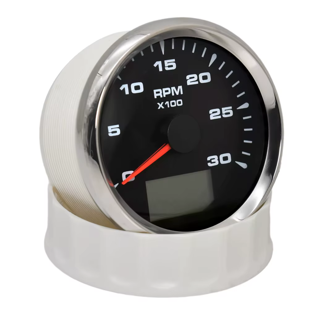 Tacómetro para barco AD 3000 rpm con contador de horas, 9-32V - imagen 5
