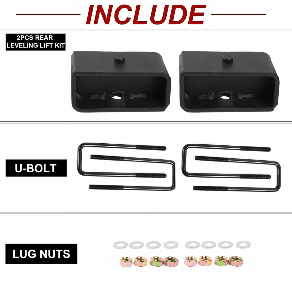 Kit de elevación trasera Toyota Tundra y Tacoma compatible 1999-2021 - imagen 4