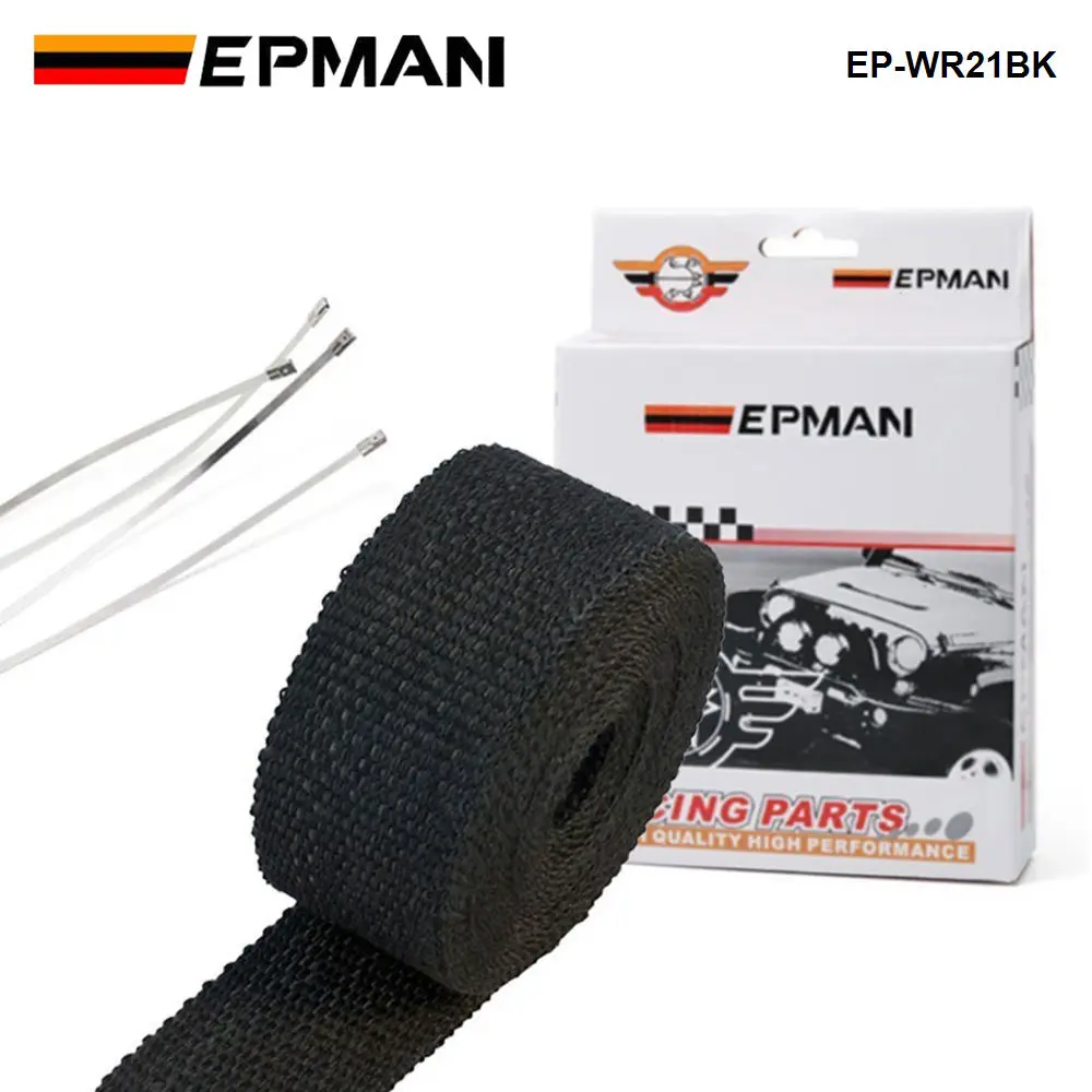 Envoltura térmica turbo negra con bridas inox – VW Golf GTI 2.0 T