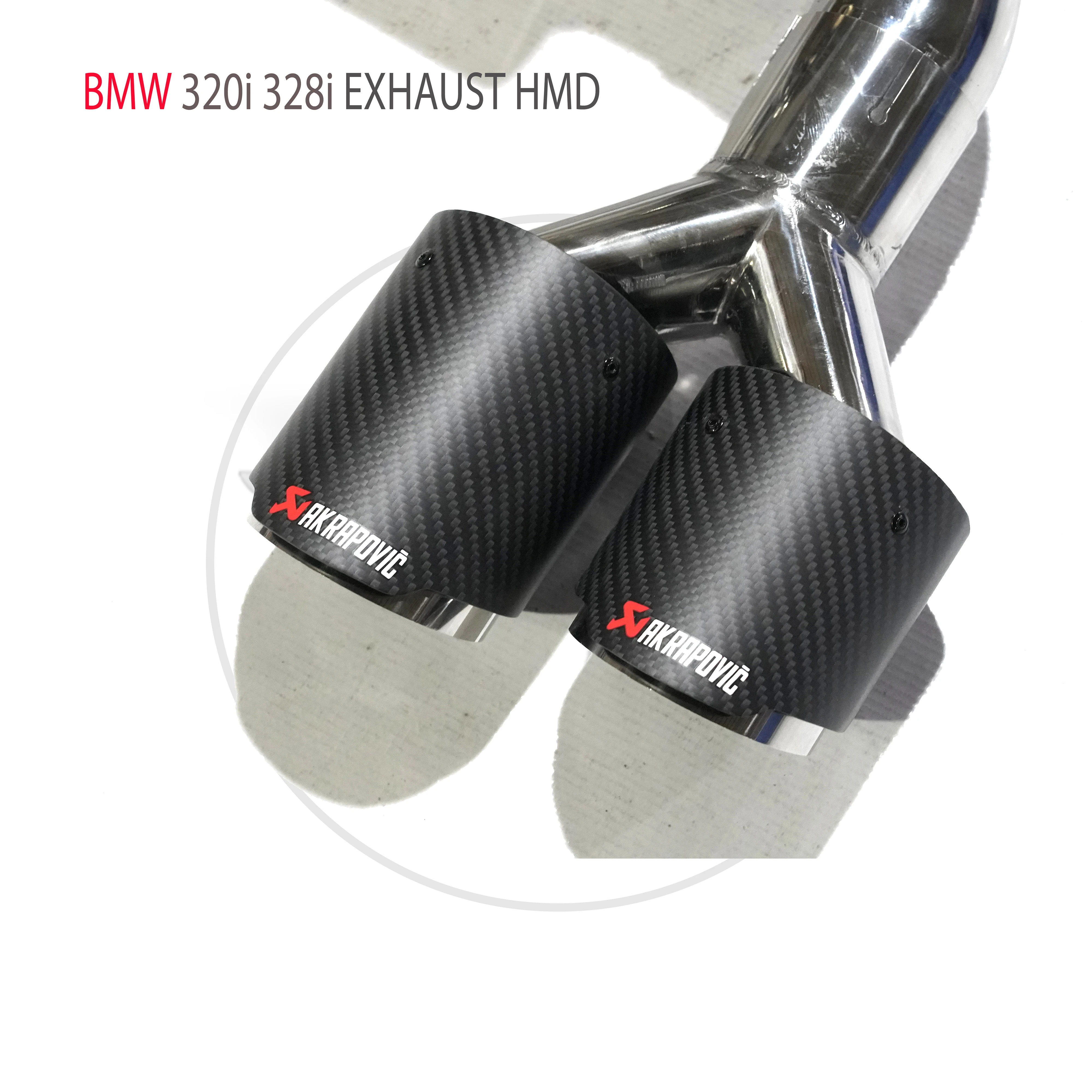 Sistema escape catback HMD acero inoxidable BMW 320i 328i - imagen 5