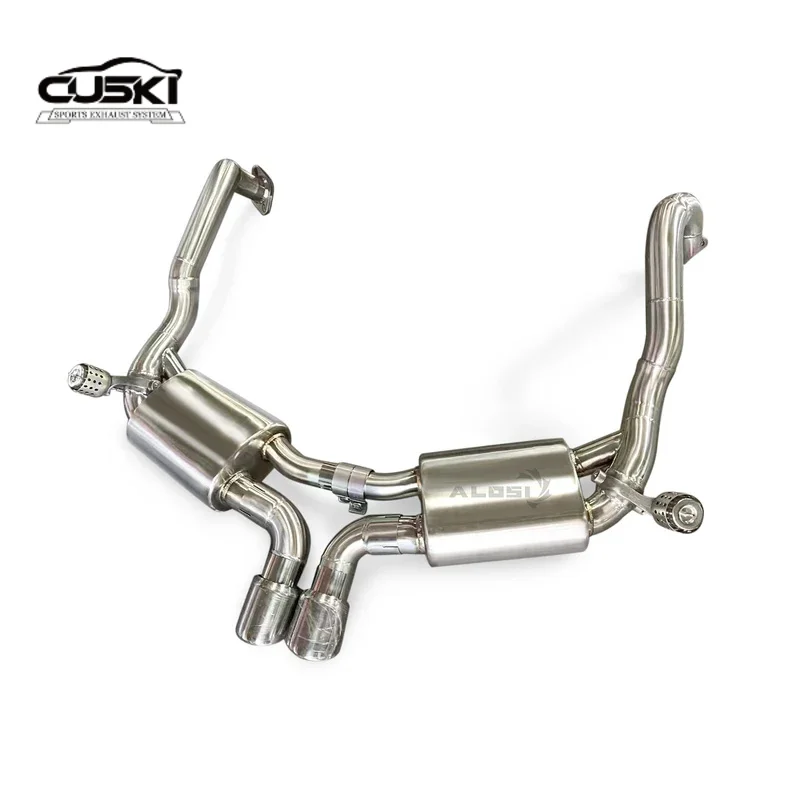 Sistema de escape Cat-Back en inox para Porsche 981 Cayman/Boxster - imagen 2