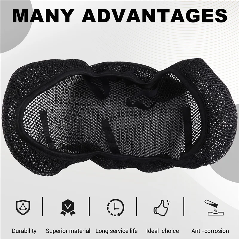 Funda asiento malla 3D transpirable para Honda CB190TR - imagen 4