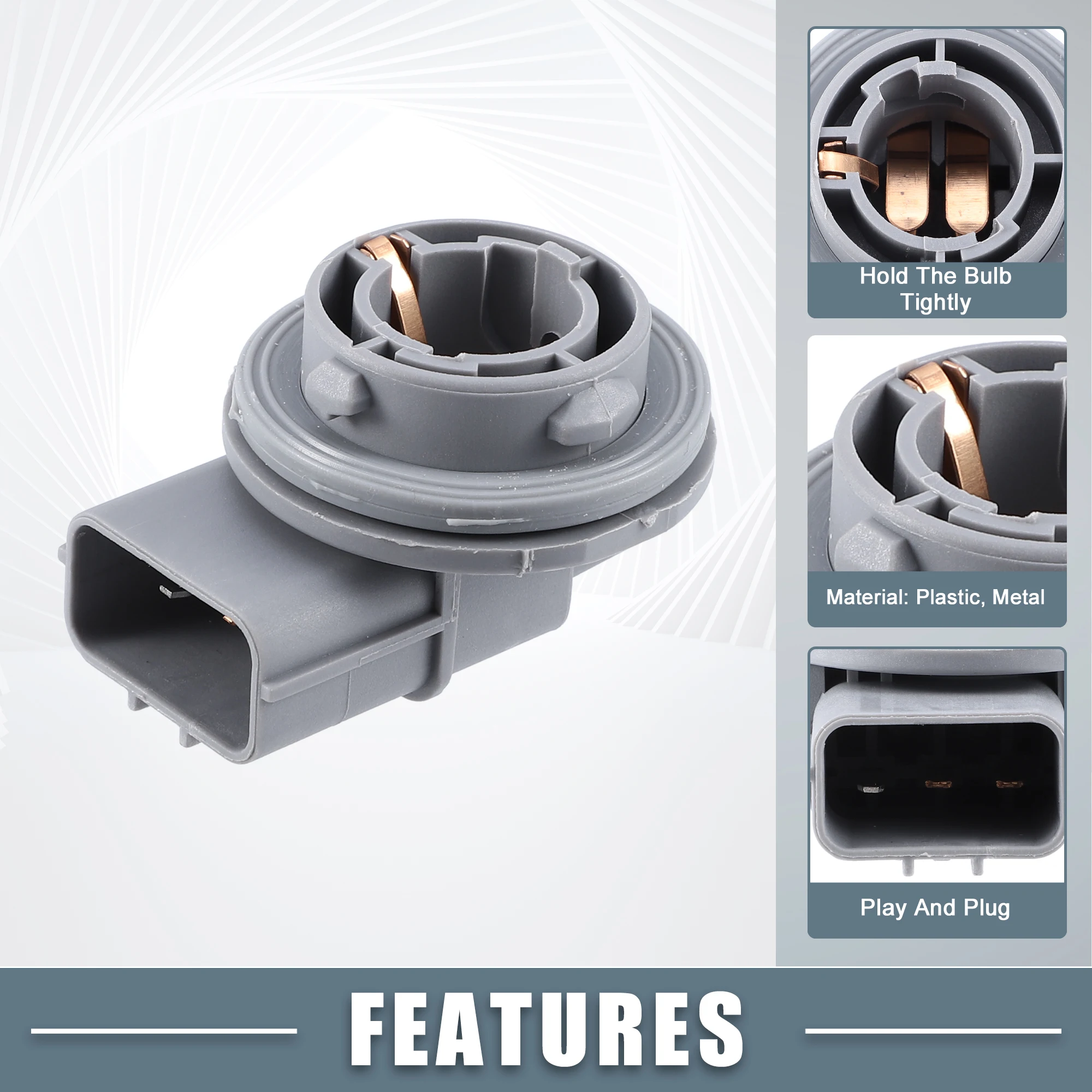Autohaux Portalámparas de faro 921603C000 – Hyundai Accent/Elantra - imagen 3