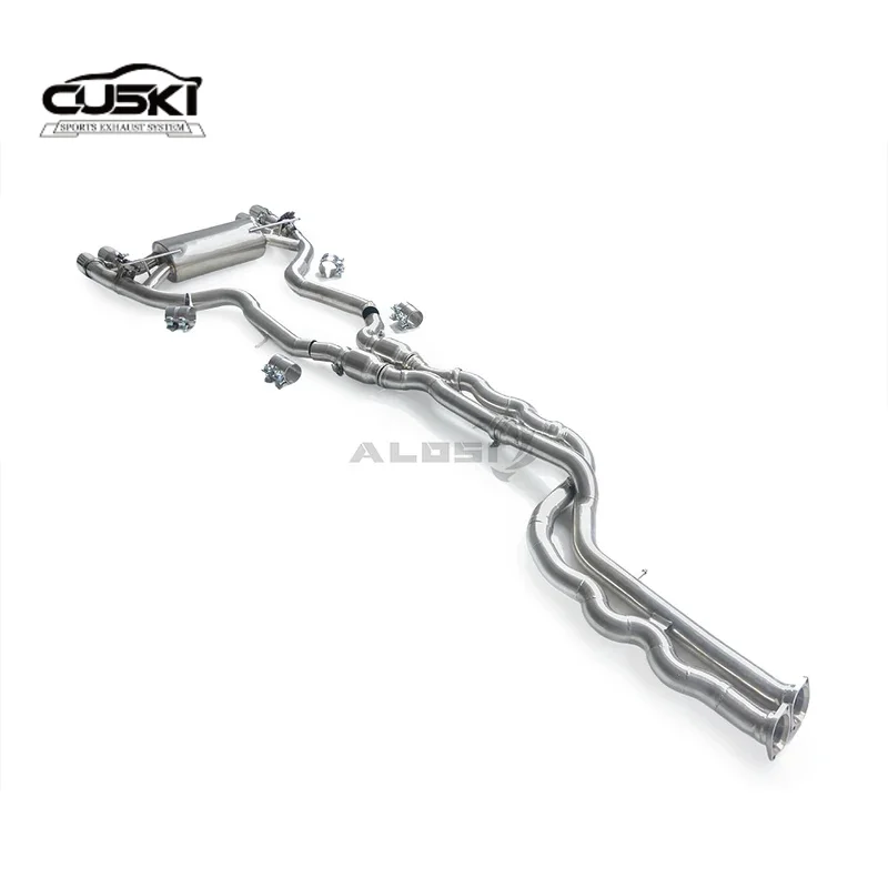 Escape de alto rendimiento para BMW M2C F87 3.0T con válvula - imagen 2