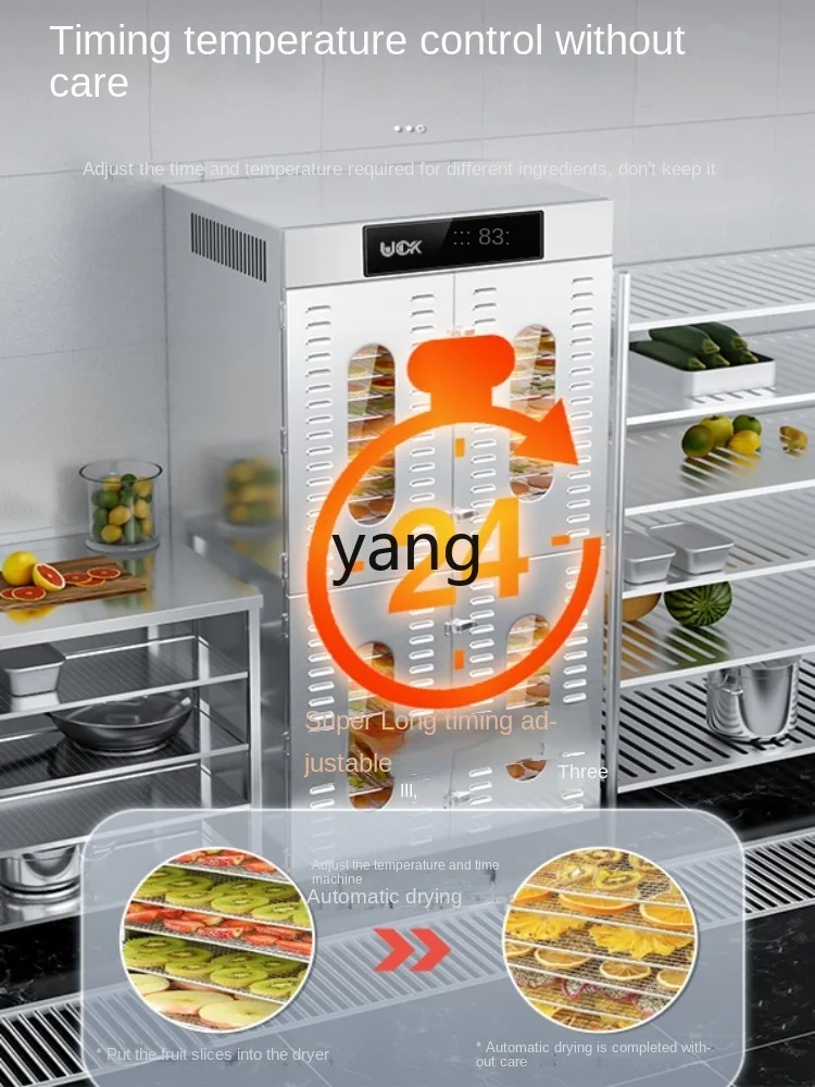 Jq Tostador de salchichas Secador doméstico Comida Comercial Frutas y verduras Longans Mariscos Alimentos - imagen 3