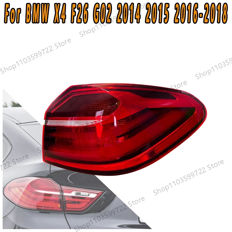 Luz trasera LED BMW X4 F26 - freno, indicador y reversa 2014-2018