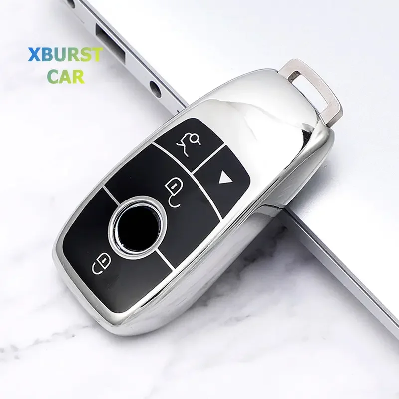 Mercedes-Benz Funda TPU para llave – Clase E, C, S y GLC compatible