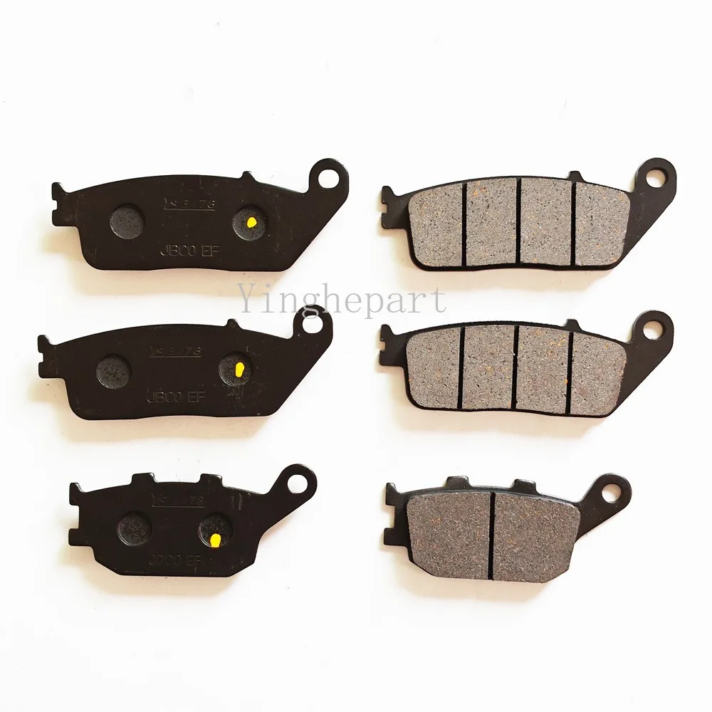 Pastillas de freno delanteras y traseras para Honda CBR600F3 1995-1998 - imagen 2