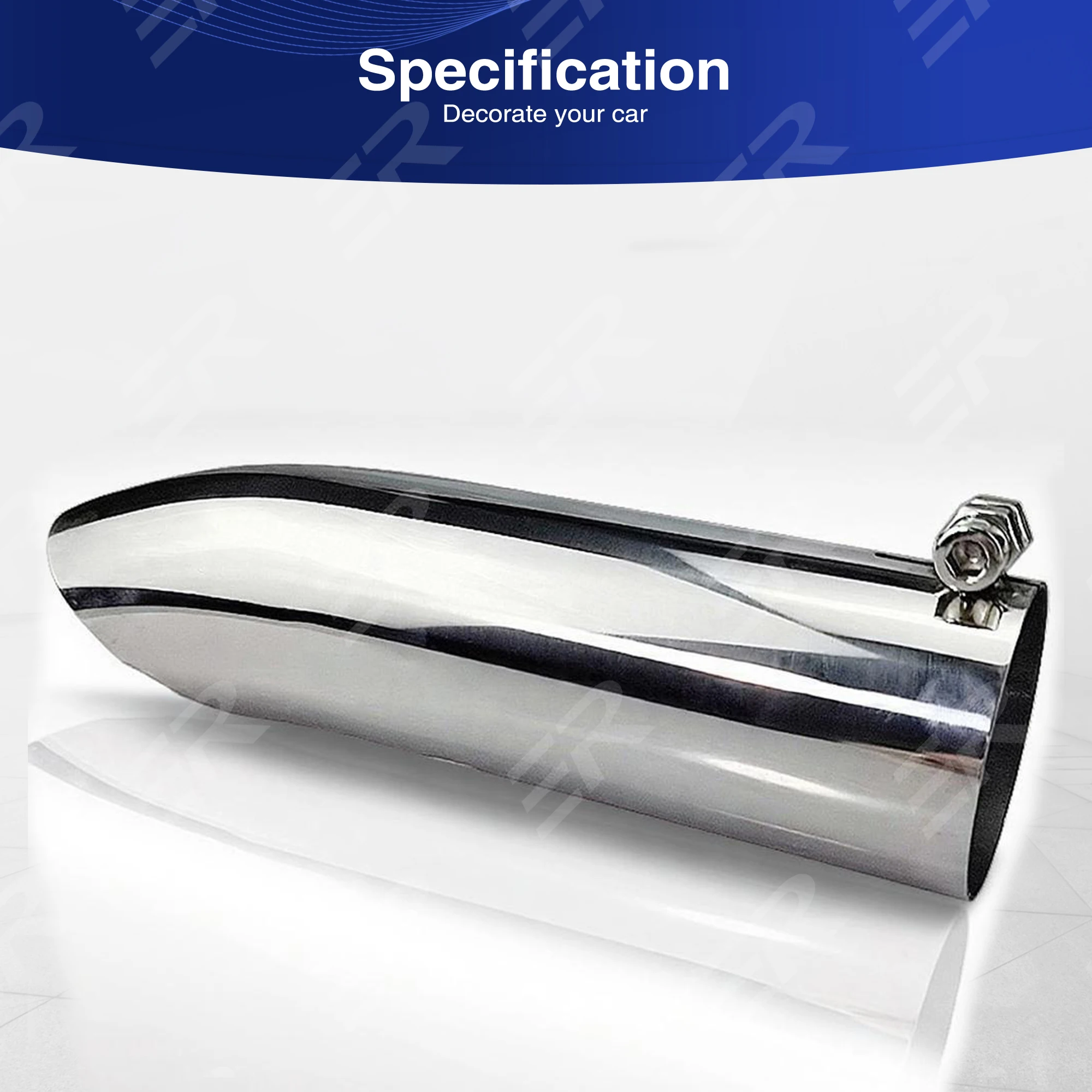 Codo para tubo de escape universal inox 304 57-60 mm - imagen 5
